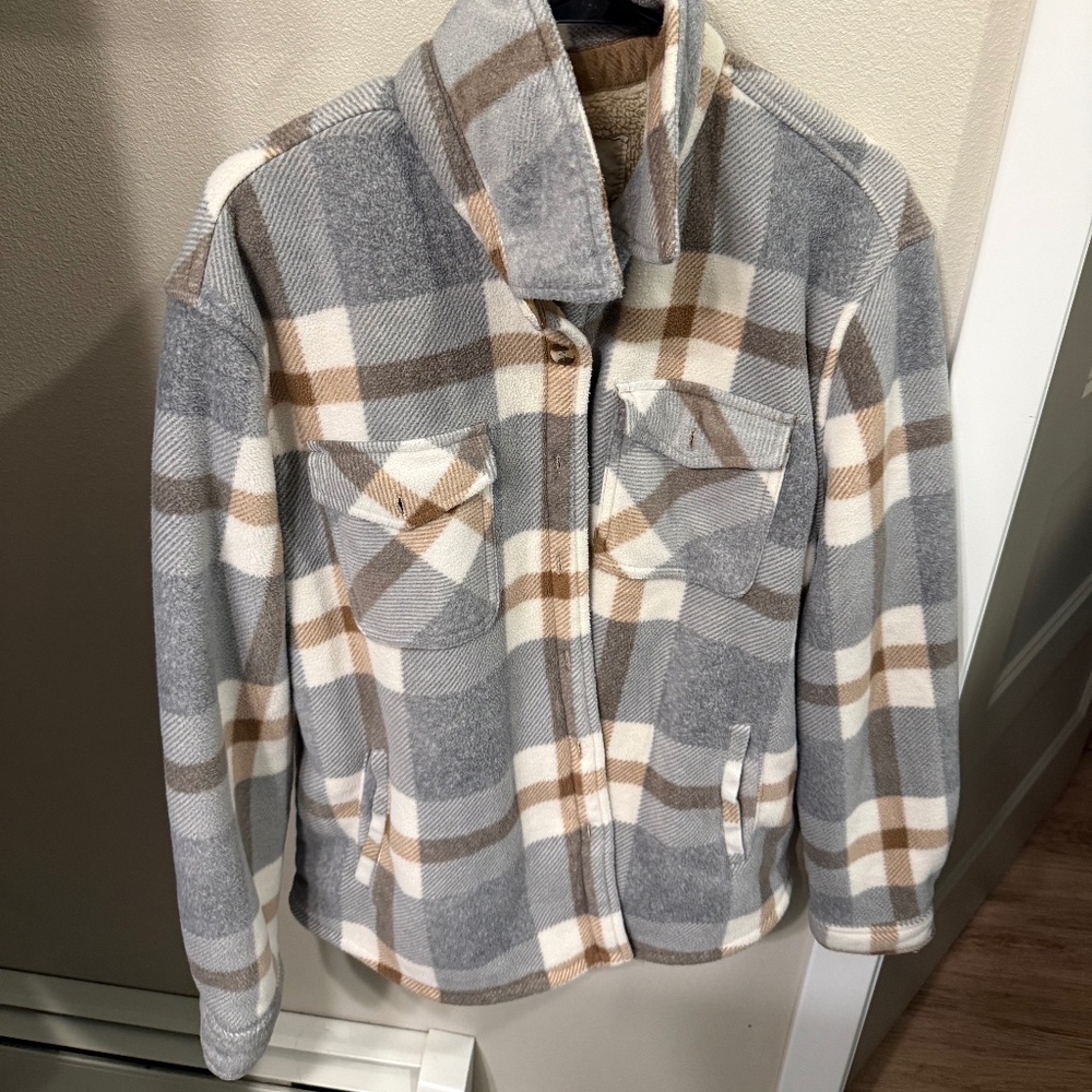 Plaid Shacket - image 1